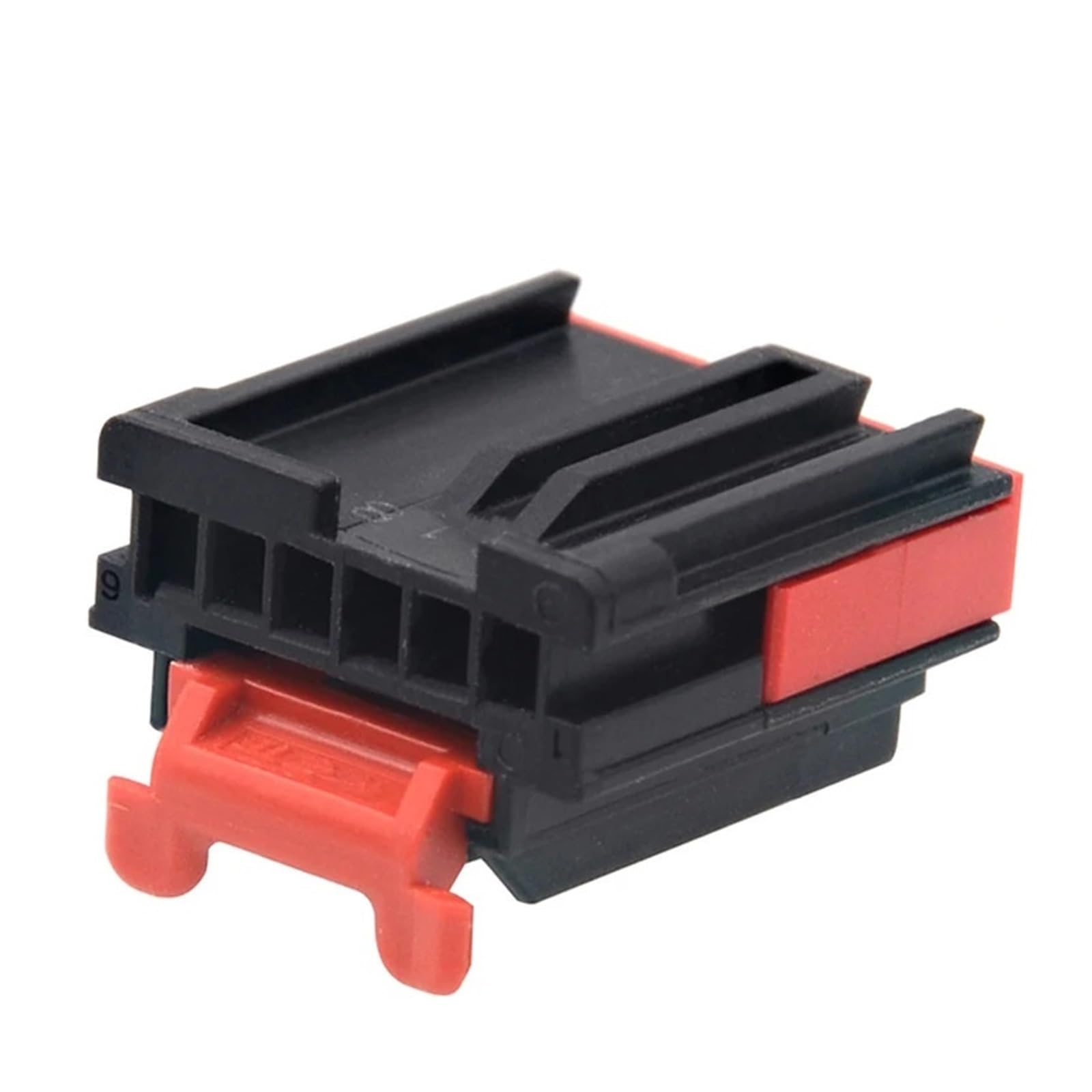 1/5/10/juegos de Conector Hembra de automóvil AMP de 6 Pines 2035363-4 Carcasa de plástico con Conector de Toma de Tarjeta(Size:10 Sets)