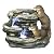 Design Toscano DW97060 Water Fountain with LED Light - Bright Waters Otters Garden Decor Fountain - Outdoor Water Feature,antique stone