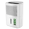 Turbionaire Smart 12 Eco Deshumidificador portátil inteligente extremadamente silencioso máx. 200 vatios 12L / 24h para entornos de hasta 34 mc Filtro de polvo Hygrostat Incorporated