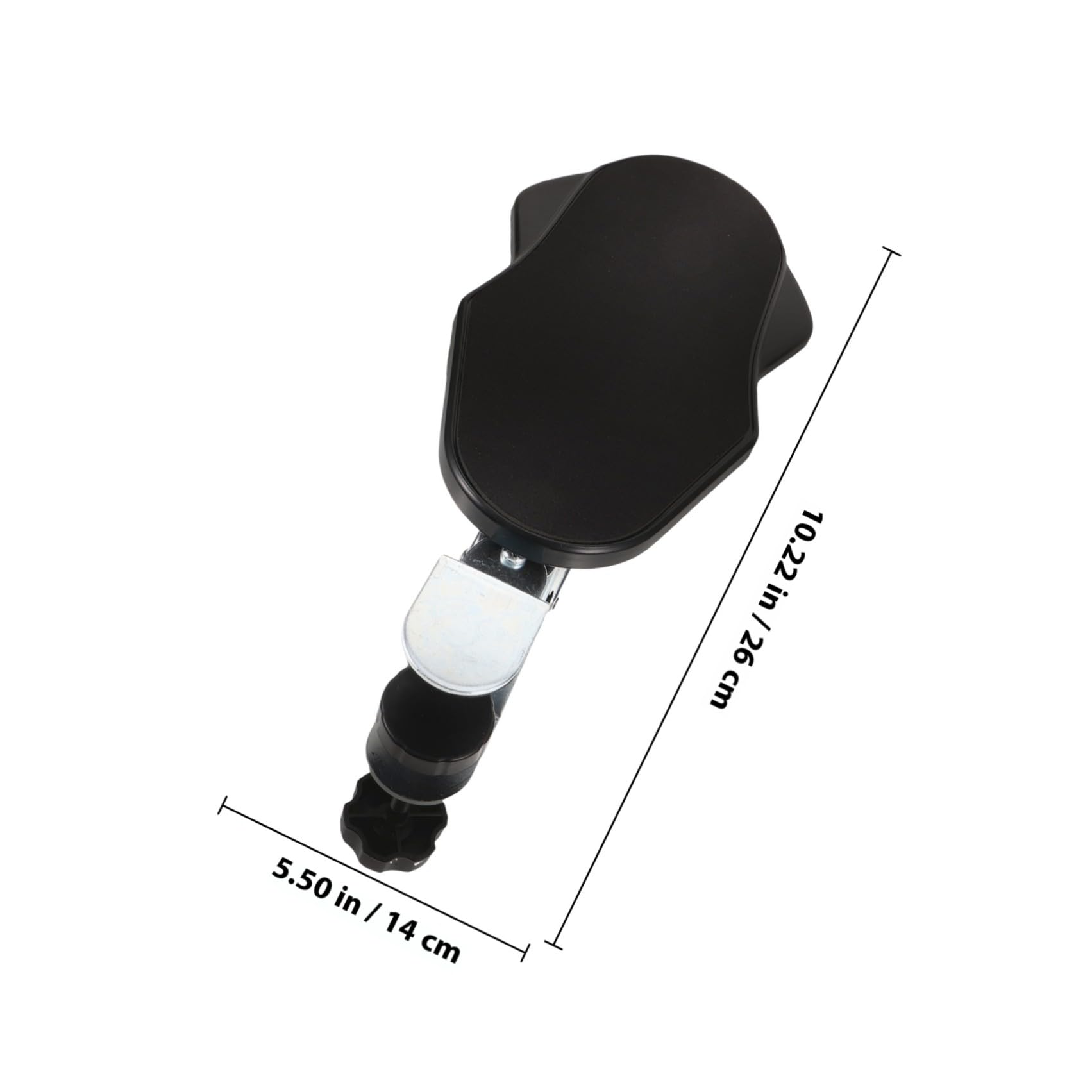 Reposabrazos Ergonómico para Escritorio Plegable y Ligero de Abs y Hierro, Soporte para Muñeca Adecuado para Oficina y Uso Diario en Computadora
