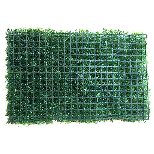 Gazon synthétique extérieur drainant et résistant pour décoration murale