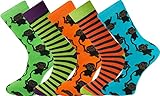 mysocks 5 paia di calzini alla caviglia in confezione regalo gb017