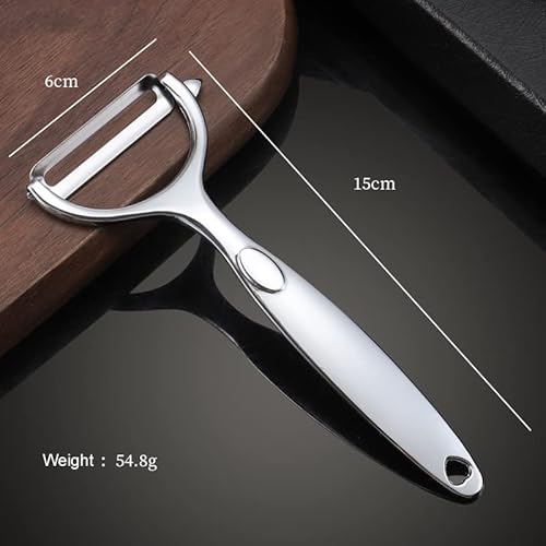 2Pcs Peelers Set, Vegetable Peelers,Stainless Potato Peelers For Kitchen Use,Fruits Peeler,Pare Apples, Premium Metal Zinc Alloy Ludinghandle Sharp Blade With Straight Blade And Serrated Blade #TOP5