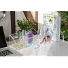 Osco Clear Acrylic Desk Organiser,130mm x 250mm x 120mm