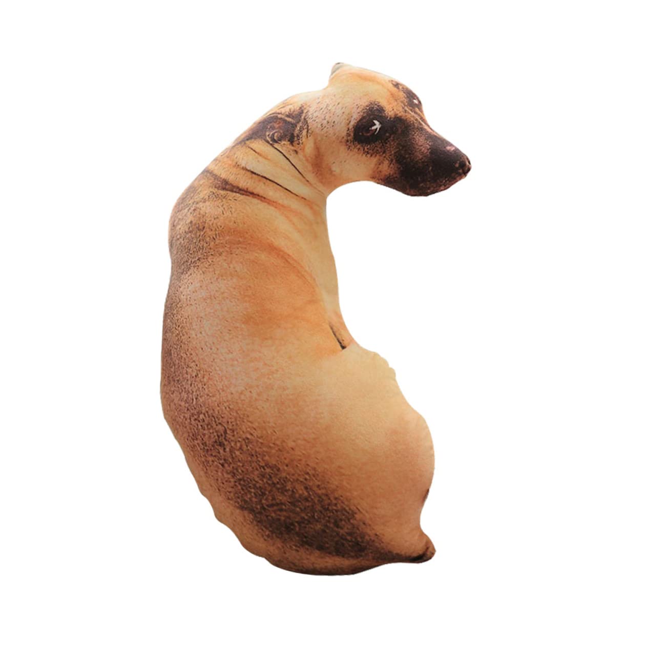 ibasenice 1 Pc Cojín De Perro 3D Perro Almohada Largo Gato De Peluche Almohada De Perro 3D Almohada Larga De Gato Almohada De Perro De Simulación Almohadas De Felpa Animal Oficina Sharpei