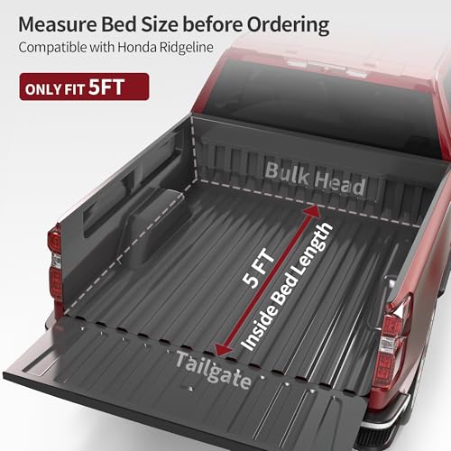 OEDRO Soft Tri-Fold Tonneau Cover