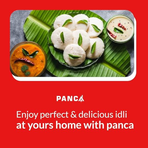 Image of PANCA 15 Litre Stainless Steel Idli Maker | 5 Plate 12 Cavity Idli Cooker | Heavy Duty Idli Steamer, Dhokla Maker, Mini Idli & Multi-Purpose Cooking Pot for Home Kitchen (Silver)