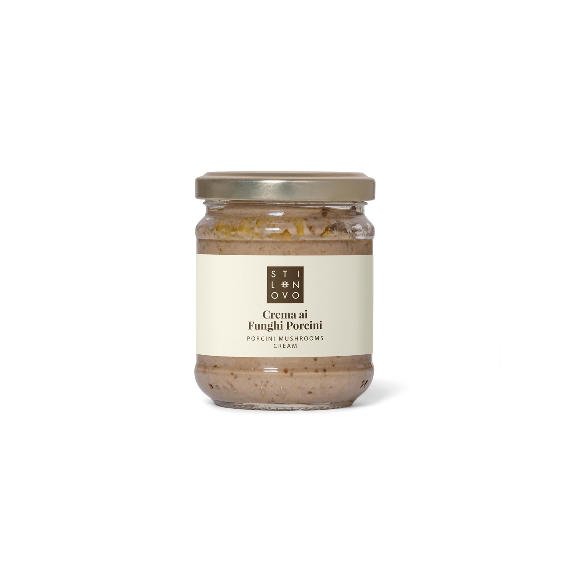 Crema Gourmet ai Funghi Porcini – 160 g | Crema Autentica con 60% di Funghi Porcini e Olio EVO, Perfetta per Crostini, Pasta e Arrosti