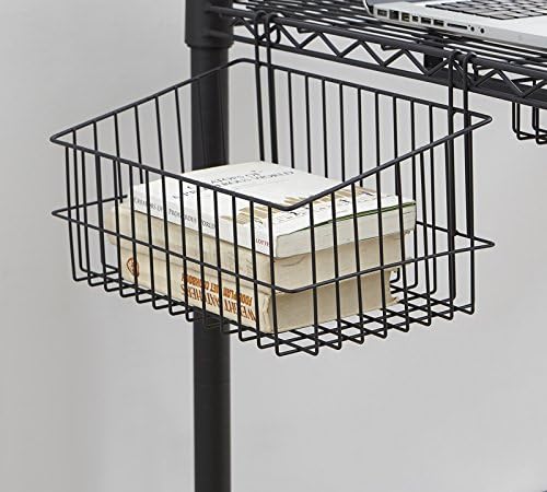 DormCo Side Basket - Desk Accessory (Gunmetal Gray)