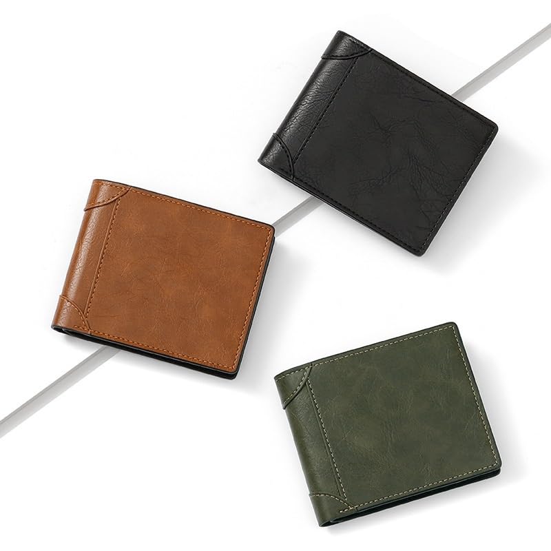 Short Money Clip Can Accommodate Card Slot Change Wallet Men Swipe Multiple Card Slots(Gray)3