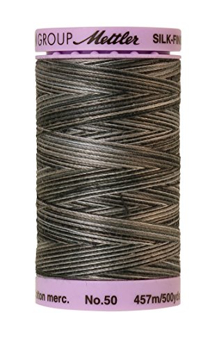Hilo Mettler de algodón variegado 500 yd 475m miniatura 1