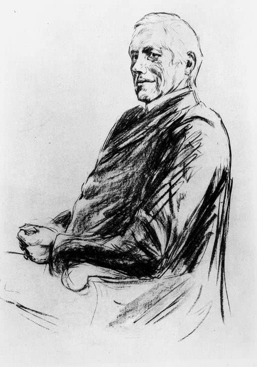 Affiche toile Max Liebermann portrait de Wilamowitz pour la décoration de votre bureau