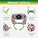 Bandmax Compatible with Apple Watch Band Woven Nylon 42MM 44MM Compatible for iWatch Series 6/5/4/3/2/1 Handmade Weave Friendship Bracelet Ethnic Braided Bracelet