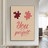 Rétro Illustration Style Matchbox Motif Couple Amour Homme Femme Match Parfait Impression Affiche Toile Peinture Mur Art Photo Galerie Studio Salon Décor À La Maison