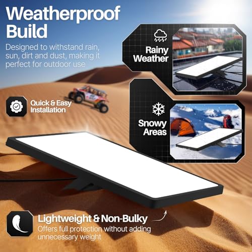 TNP Protective Silicone Case Cover for Starlink Mini with Sticker, Black - image 8