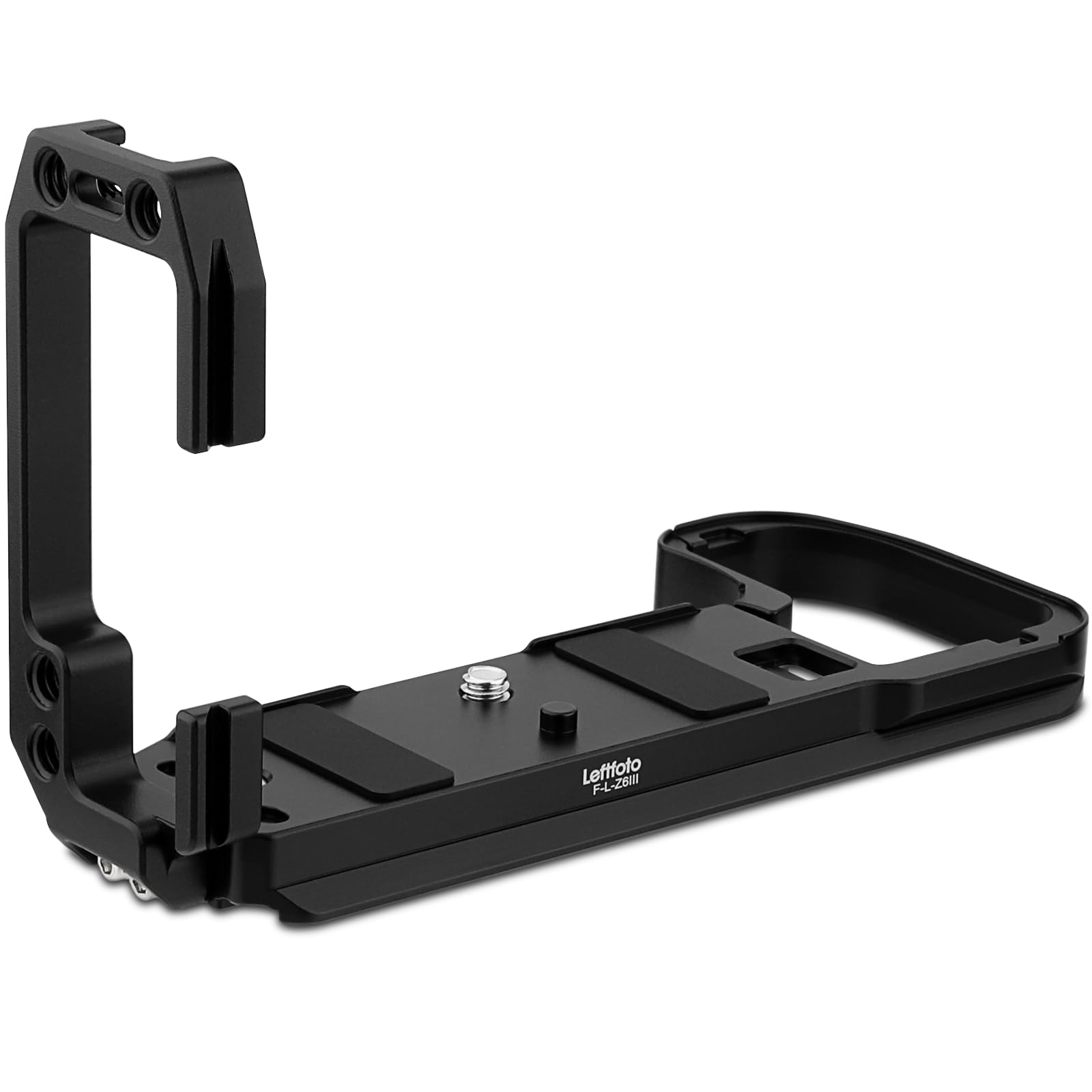 LEFTFOTO Z6III L Soporte L – Placa para Nikon para Z5 Z6 Z7 Z6II Z7II Z6III, placa de liberación rápida de disparo vertical compatible con Arca/RRS, placa lateral estirada de 17 mm o retirada