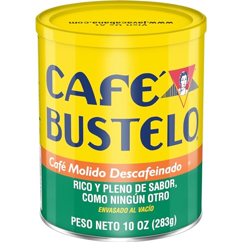Café Bustelo Decaf Medium Roast Ground Coffee, 10 Ounces (Pack of 12)