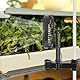 OUGPIU 6 Zoll Grow Ventilator mit Clip,für Growzelt-Stangenmontage von 16-26mm,EC-Motor Wachstumsventilatoren mit 2m langem Kabel,3W Clip Fan Grow Tent,für Kleine Gewächshäuser