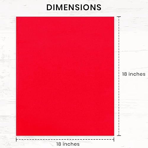 Miniatura 5 de Candy Cottons Viva - Servilletas de cena 100% algodón, servilletas magenta (paquete de 12-18 x 18 pulgadas), servilletas de algodón suaves y