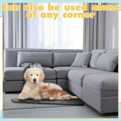 Image of Fanfanwin 67 Inch Large Waterproof Dog Crate Mat, Pet Plush Blanket for Extra Large Dogs, Non-Slip Crate Liner, Machine Washable(Only Mat)