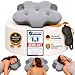 Schlummerhafen® Ergonomisches Kopfkissen & Nackenstützkissen – Orthopädisches Nackenkissen [TESTSIEGER] Memory Foam gegen Nackenschmerzen & Schnarchen, Kopfkissen für Seiten-, Rücken- & Bauchschläfer