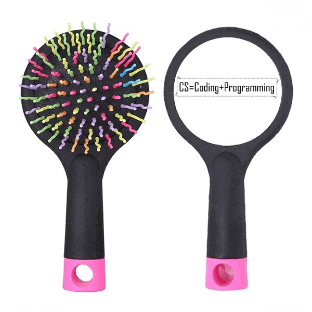 Brosse à cheveux démêlante à coussin CS Coding and Programng Salon pour cheveux sans nœuds - 4
