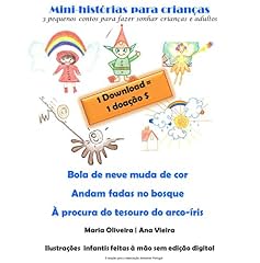Capa de Mini-histórias para crianças: 3 pequenos contos para fazer sonhar crianças e adultos