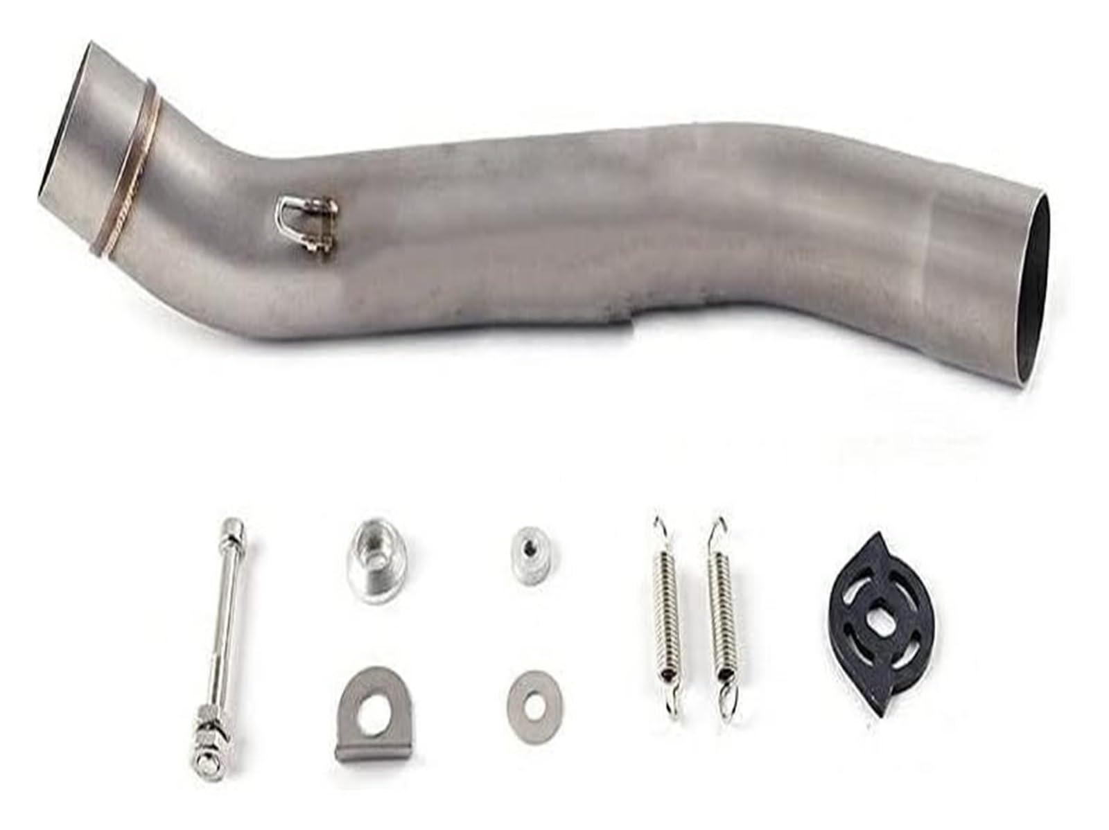Terminali di Scarico per Moto per Kawa&saki Z750 2007-2012 Silenziatore di Scarico Moto Fuga Collegamento Centrale metà Tubo Sistema Completo Slip On con Db Killer(3)