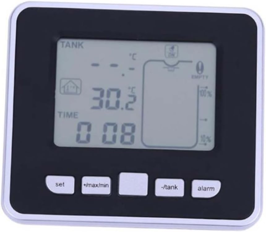 DOITOOL Ultrasonic Water Level Sensor Tank Gauge Liquid Level Meter 0.5m-15m Range Indoor/Outdoor