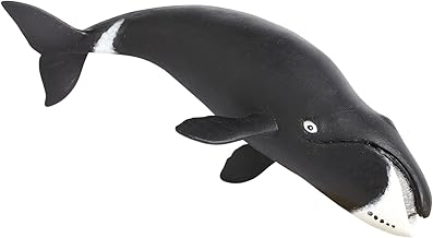 Safari Ltd. Bowhead Whale Figurine - Detailed 8.25" Plastic Model Figure - Fun Educational Play Toy for Boys, Girls & Kids Ages 3+