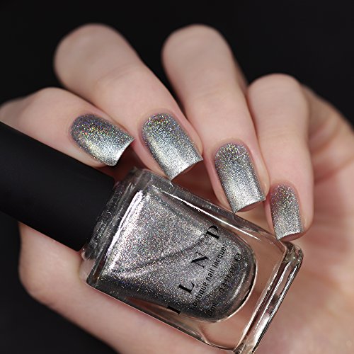 Image of ILNP Avalanche - Pure Silver Holographic Nail Polish