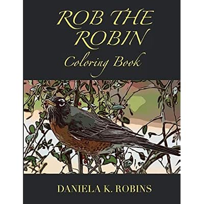 Rob the Robin Coloring Book