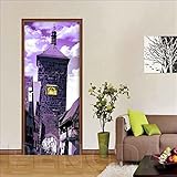 🌈【Matériau écologique de haute qualité】: Les autocollants de porte autocollants 3D sont fabriqués en vinyle écologique de haute qualité. Facile à appliquer et à nettoyer, s'enlève parfaitement sans laisser de résidus. Il est détachable, imperméable, durable et résistant à l'humidité, et n'endommagera pas la porte ou la surface.Il est écologique et sûr, et les personnes âgées et les enfants à la maison peuvent l'utiliser en toute confiance.