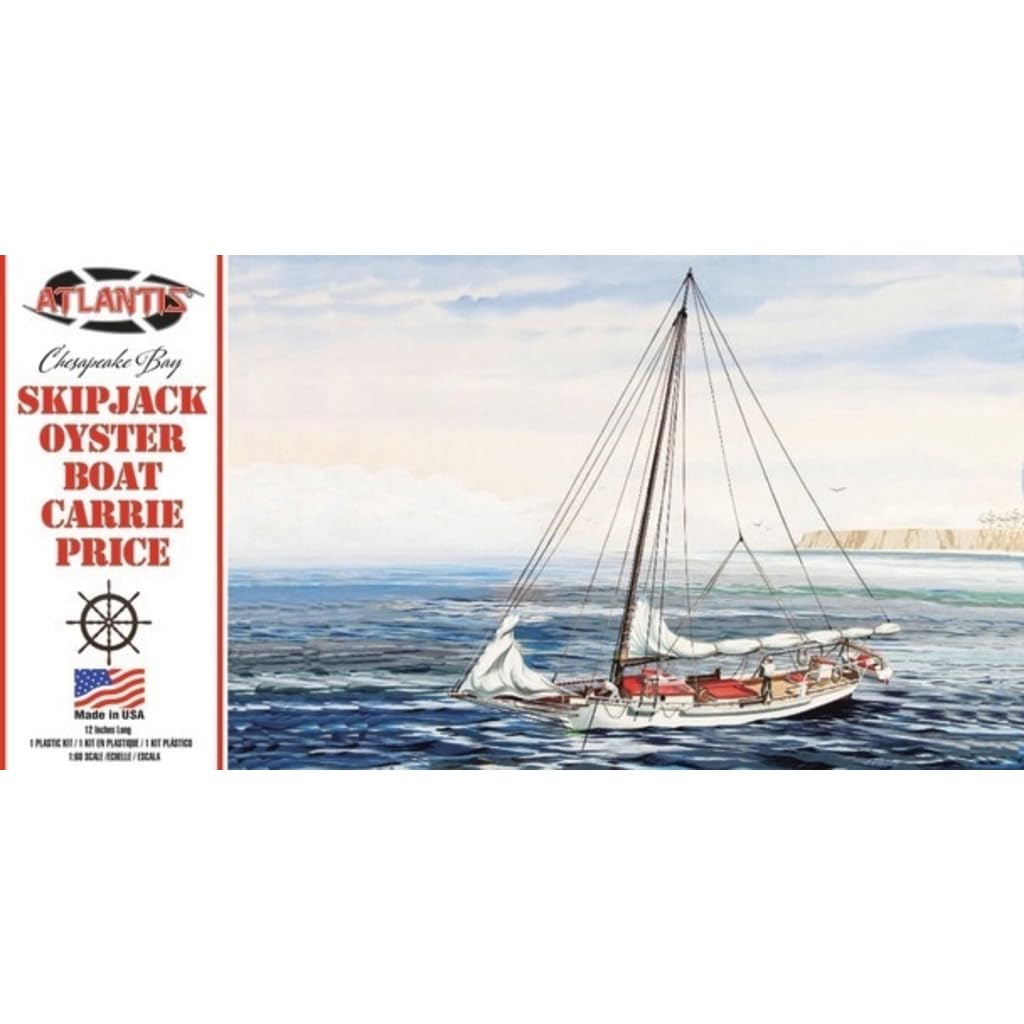 AtlantisSkipjack Oyster Boat Carrie Price 1/60 Scale Model kit