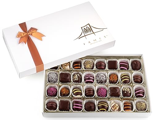 Premium Holiday Gourmet Chocolates Gift Box -...