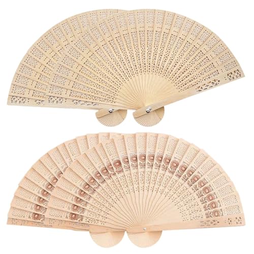4 Abanicos Huecos De Madera, Abanicos Plegables Huecos, Abanicos Plegables De Mano, Abanicos Plegables Decorativos, Abanicos Clásicos Con Borlas, Adecuados Para Bodas Y Actuaciones