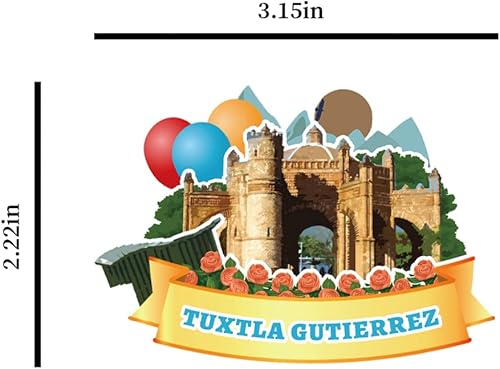 Vista 13 de Veracruz México - Imán de madera para nevera, colección 3D, madera 3D, hecho a mano, recuerdos de la ciudad, imán para nevera, decoración del hogar