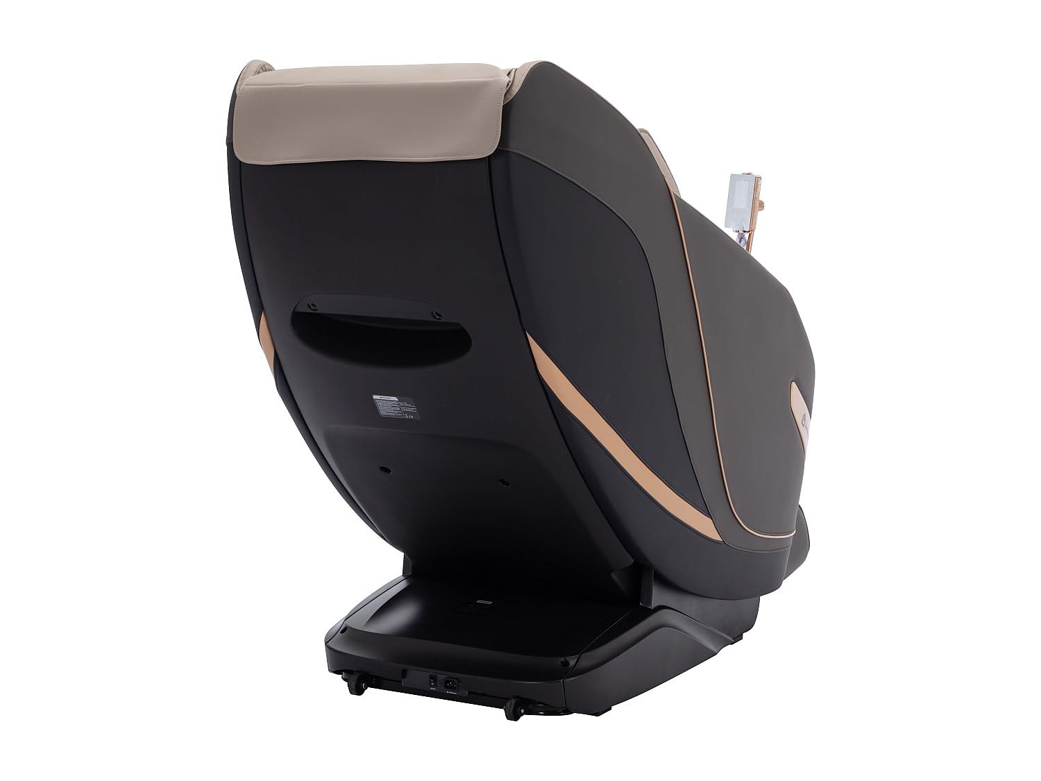 Vente-unique - Sillón de Masaje de imitaciÛn Cuero - Sistema de Gravedad Cero - Beige - MOWATA