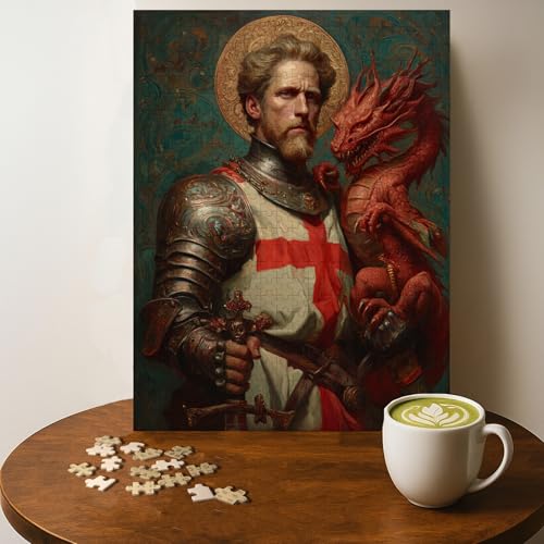 Casse-tête Saint George Christian 500 morceaux bois adultes