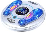 EMS Fußmassage-Stimulator, Durchblutungs-Stimulator, für wirksame Schmerzlinderung und müde Füße, Neuropathie, Müde Bein, Waden & Füße - 25 Modi, 99 Intensitätsstufen, mit Fernbedienung - Grau