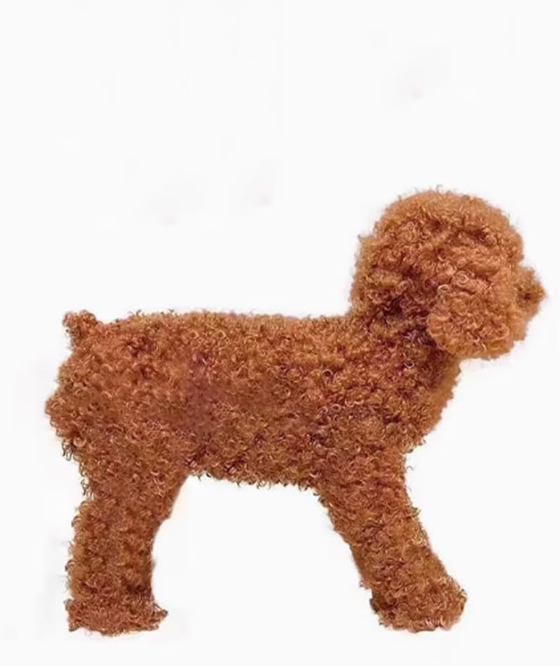 Dog Mating Toy, Male Dog Silicone Mating Toy, Anxiety Relief Dogs, Simulated Hair, Teddy Vent Interactive Toys, for Male Estrus,Sleeping Plush Toy, Pet Estrus,3,L