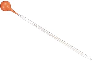 PATIKIL Premium Pipette Glass Droppers with Squeeze Bulbs