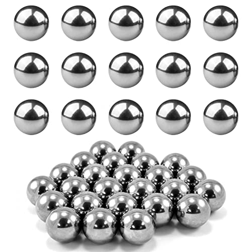 Image of 100 Pcs Steel Bearing Balls16mm /0.625 inch Precision Chrome Steel Bearing Balls G25 (5 /8 inch)