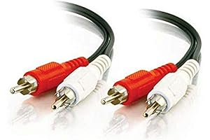 C2G 40465 C2G/Cables to Go Value Series RCA Audio Cable (12 Feet, Red/White)