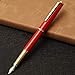 Jinhao 95 Metal Fountain Pen Extra Fine Nib, Vivid Red with Golden Clip Writing Pen