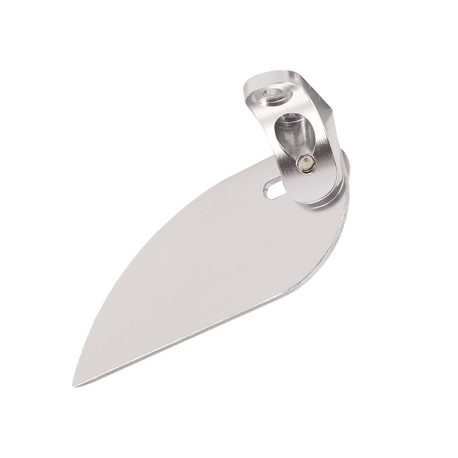 EXMDLLY RC Model Boat Turn Fins Adjustable Aluminium Water Gauge for Ft012 Refit, Silver - Image 4