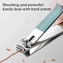 Simois 10-in-1 Manicure Kit – Stainless Steel Nail Clipper Set for Men & Women | Grooming Tools with Cuticle Remover, Nail File, Ear Pick (Dark Green) gallery image