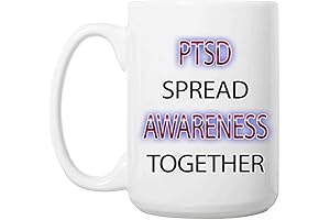 Inspirational PTSD Awareness Gift for Survivors, Anxiety Relief Coffee Mug
