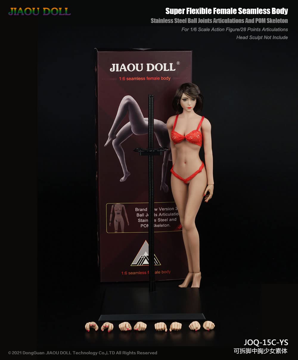 Amazon.com: 1/6 Scale Female Action Figure Body, Medium Bust