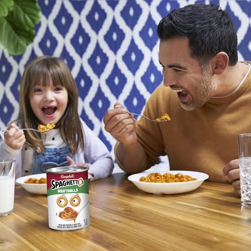 SpaghettiOs Canned Pasta with Meatballs, 15.6 oz Can - Thumbnail 4